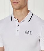 поло EA7 - белый(8NPF06 PJ04Z)