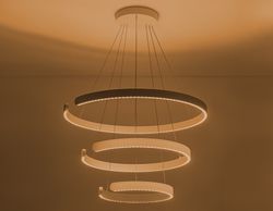 Ambrella Подвесной светодиодный светильник LineTech FL5887