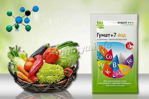 Удобрение Гумат +7 Йод 25г