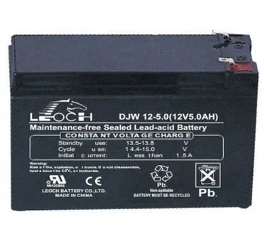 Аккумуляторы LEOCH DJW12-5.0 - изображение 1 Аккумуляторы LEOCH DJW12-5.0 - фото 1