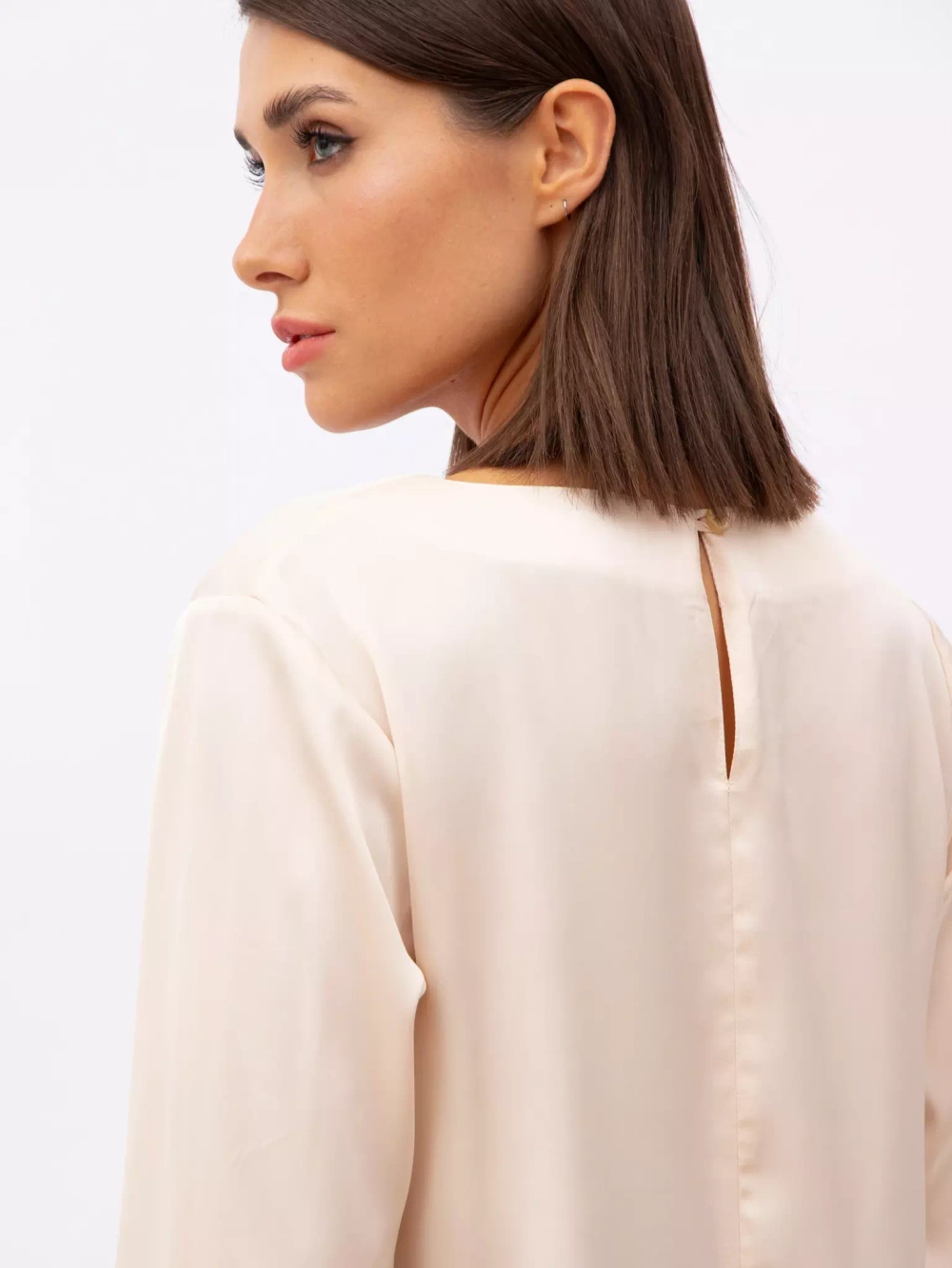 Блузка с рукавом Anyday Icon Blouse 01, цвет бежевый
