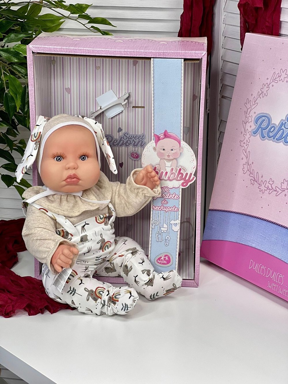 Кукла BERJUAN виниловая 50см Chubby Baby (20009)