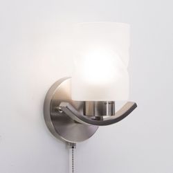 Citilux Астро CL125312 Бра с выключателем Матовый Хром