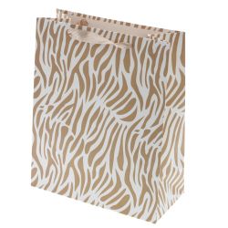 GAEM Пакет подарочный M (бумага 230г/м2, блок микс 12шт), L26 W10 H32 см, 4в.