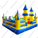 Коммерческий надувной батут "Веселое королевство" 4*4*2,8 м