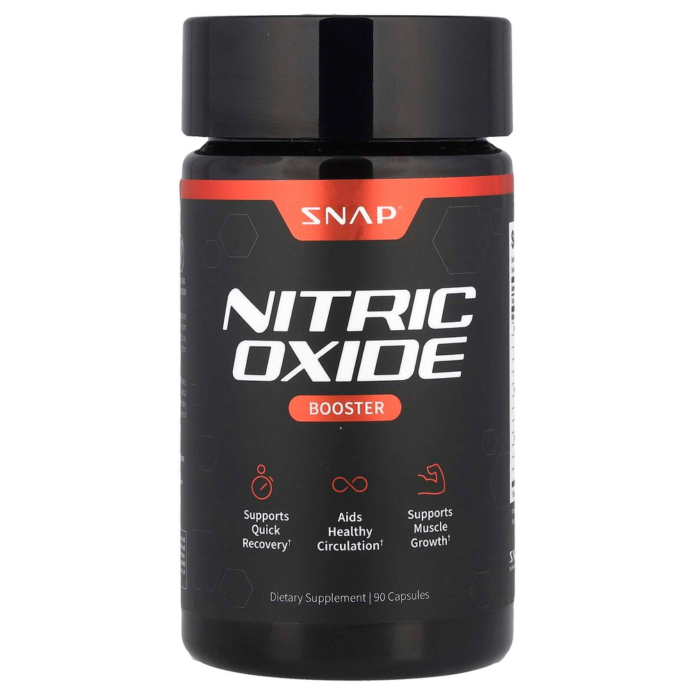 Snap Supplements, Усилитель оксида азота, 90 капсул