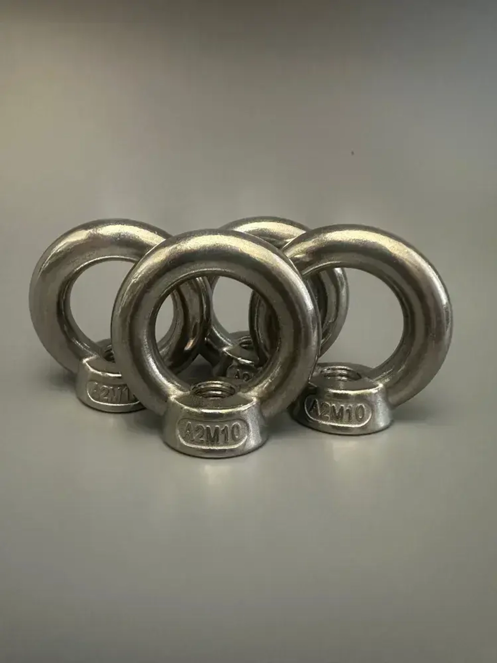 Рым гайка м10 нержавеющая А2 DIN 582 ,2шт