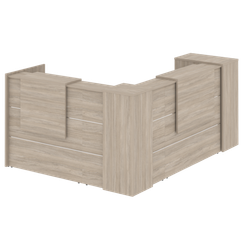 Onix Ресепшн O.R-K-27 Дуб Аттик 1968*2573*1187