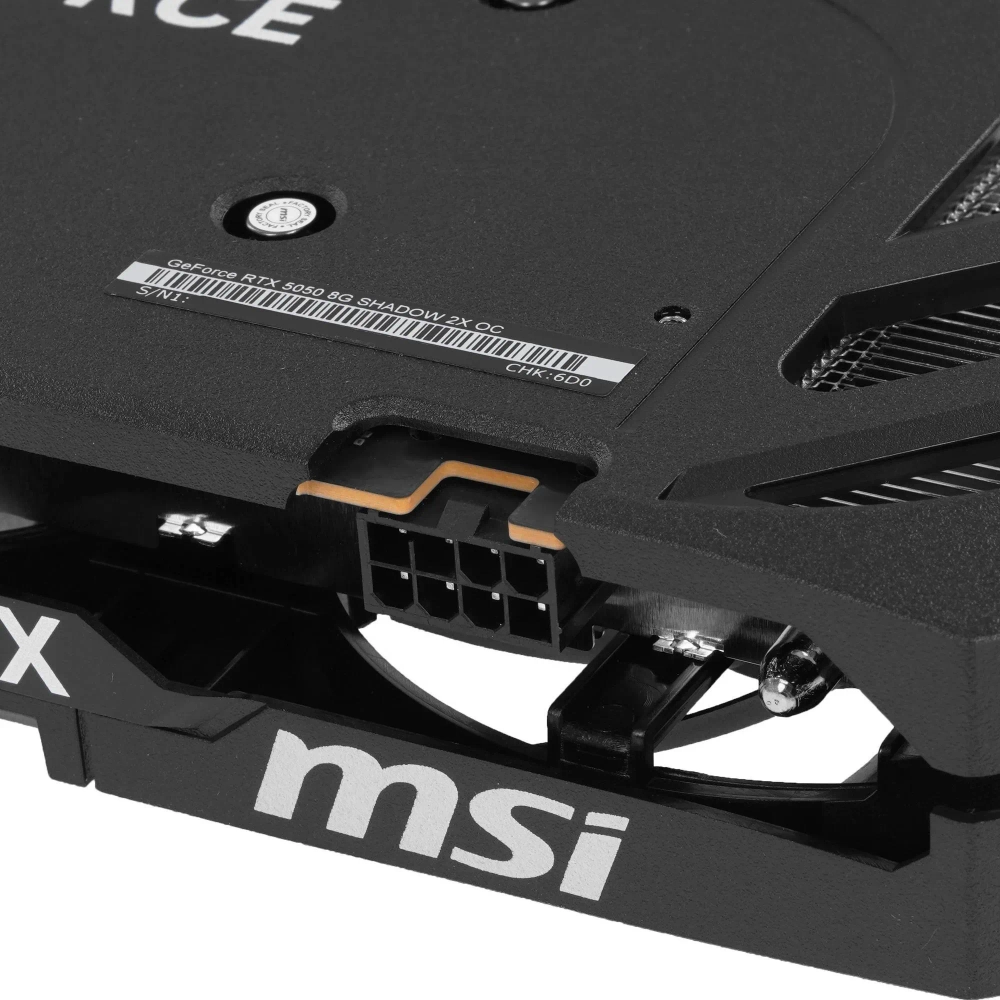 Видеокарта MSI RTX5050 SHADOW 2X OC 8GB GDDR6