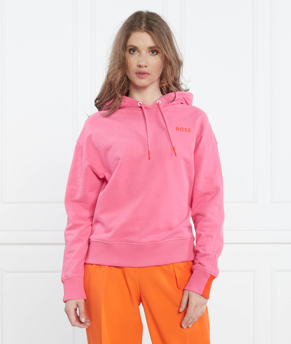 Худи C Ecaisy print BOSS BLACK - розовый(50496542)