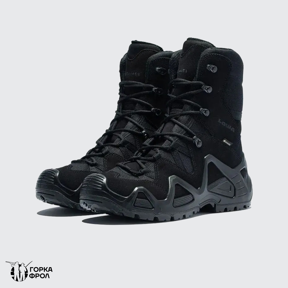 Ботинки Lowa Zephyr GTX Hi TF (реплика) олива, высокий берец