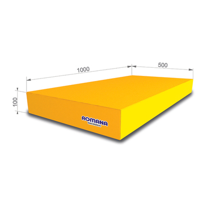 РОМАНА Мягкий щит (Мат) 1000*500*100, одинарный