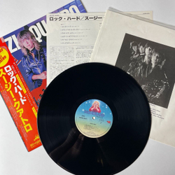 Винтажная виниловая пластинка LP Suzi Quatro Rock Hard (Japan 1980) (Obi)