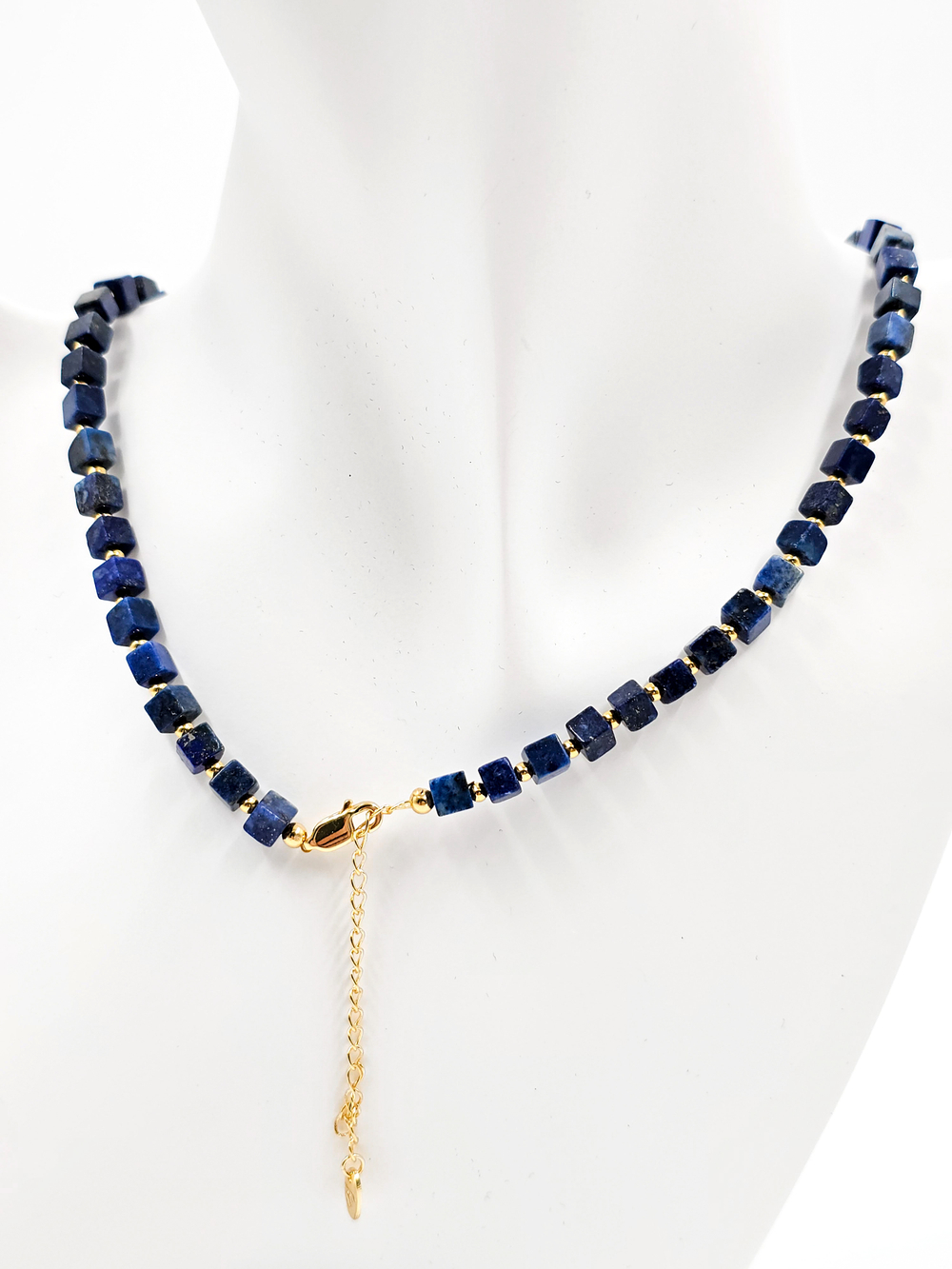 Чокер на шею из камня лазурит