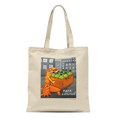 Сумка  "Папа сильный"