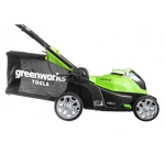 Аккумуляторная газонокосилка Greenworks G40LM41K4 40В (1 x 4 Ач, ЗУ) нож 41 см, 2504707VB