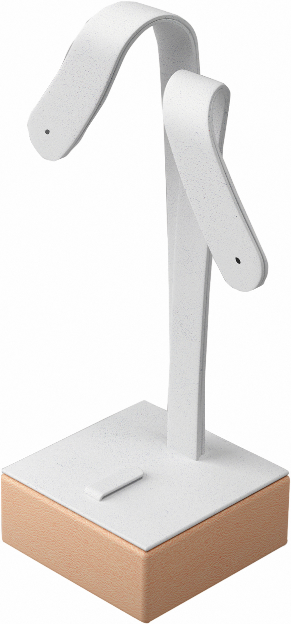 Подставка для гарнитура/ушки/2 отверстия/язычок/квадратное основание/Н-120 мм.