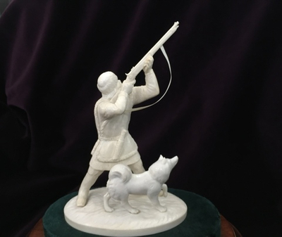 "Охотник с собакой"