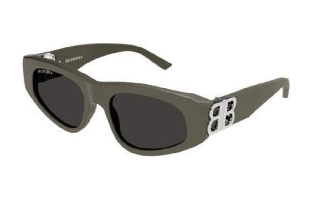 Balenciaga Irregular Shape Sunglasses Men"s Gray