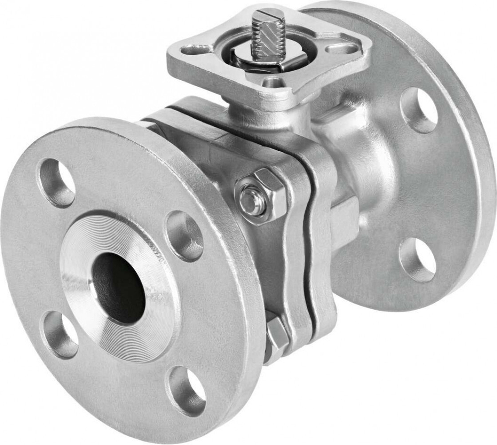 Шаровой кран Festo VZBF-3/4-P1-20-D-2-F0304-V15V15 Ру20 Ду20 (PN20 DN20)
