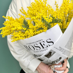 «Аромат весны» Букет мимозы