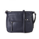 Стильная женская повседневная синяя сумочка из экокожи Dublecity М-СД-52