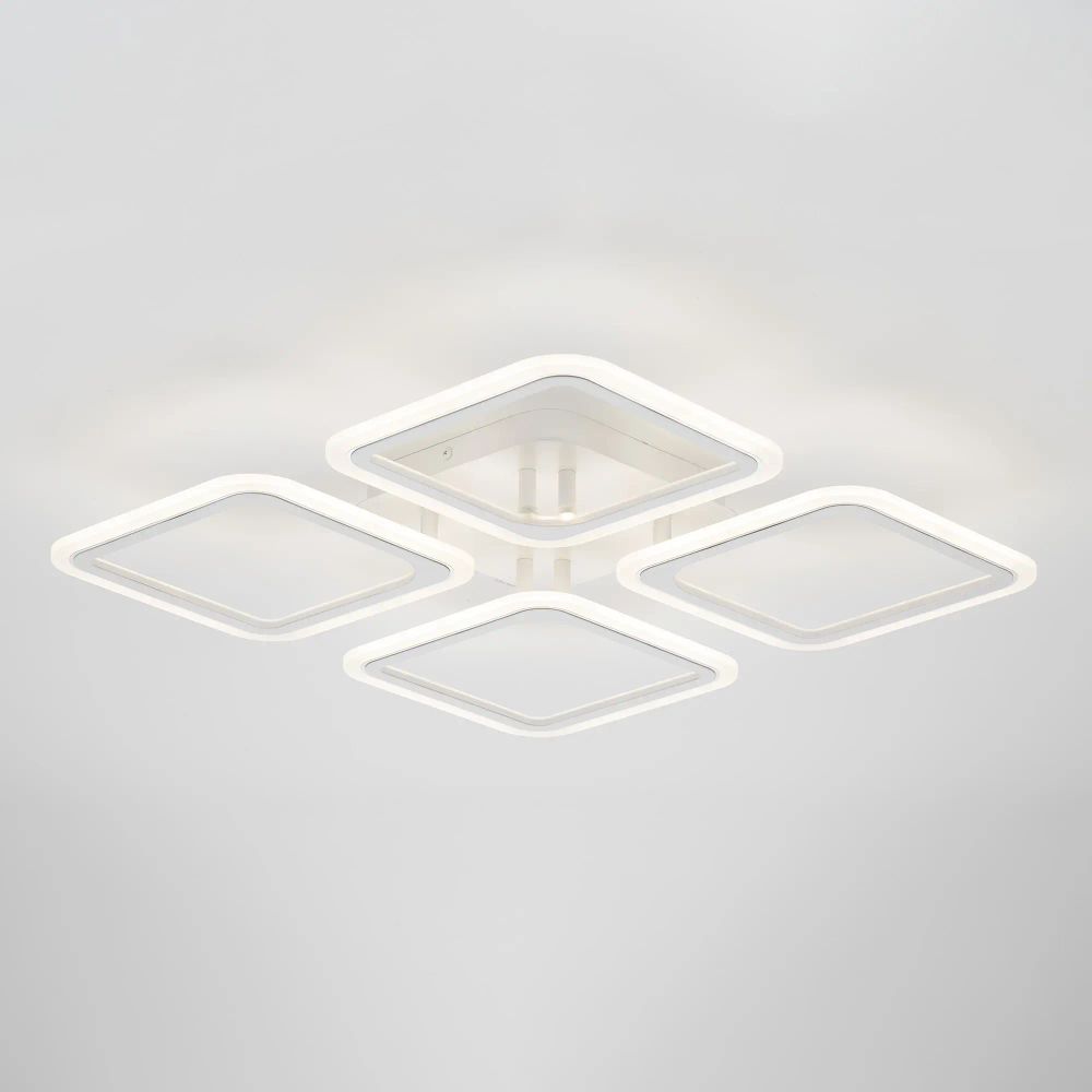 Citilux Марсель CL232140R LED Люстра с пультом Белая