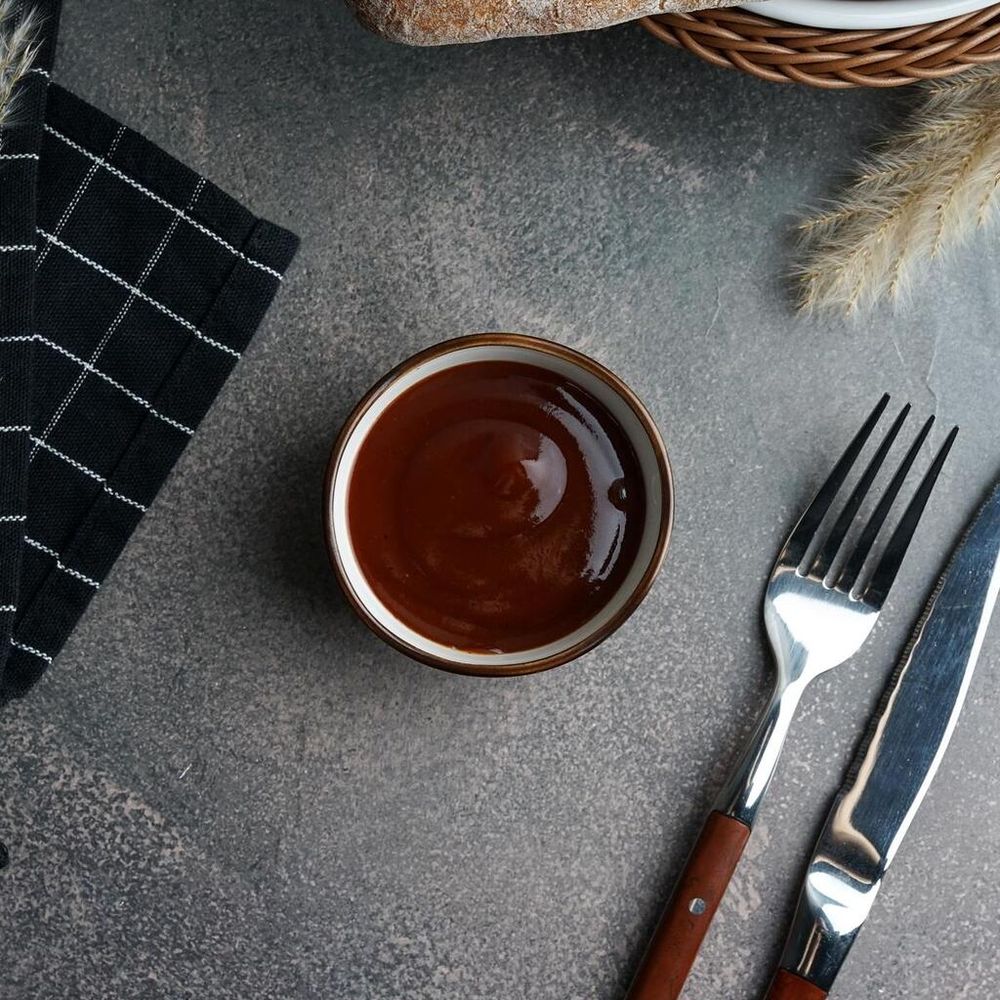 Соусник 80 мл d 7,4 см h3,7 см круглый фарфор Wood Fusion P.L. Proff Cuisine [6]