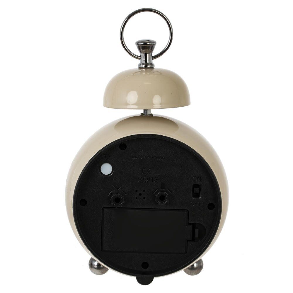 GAEM Будильник (2xАА н/п), L10,5 W7 H16 см