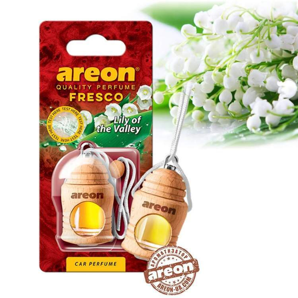 АРОМАТИЗАТОР Д/АВТО AREON FRESCO АССОРТ-ТЕ