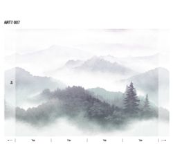 Пейзаж Карельский край панно