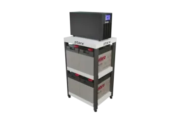 Комплект ИБП SC 2000 LI + GPL 12-200 х 2 шт. + стеллаж