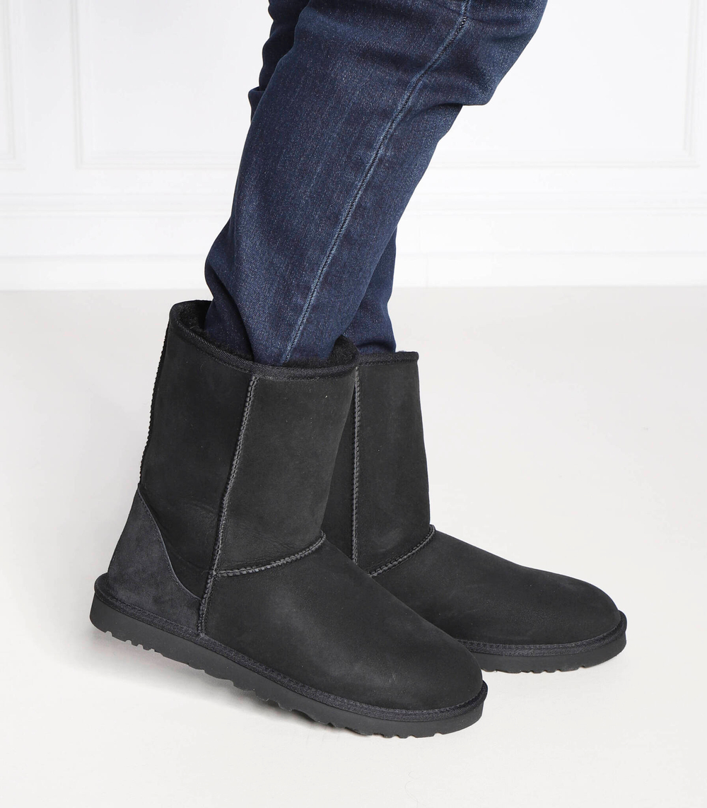 Кожаные угли classic UGG - черный(5800)