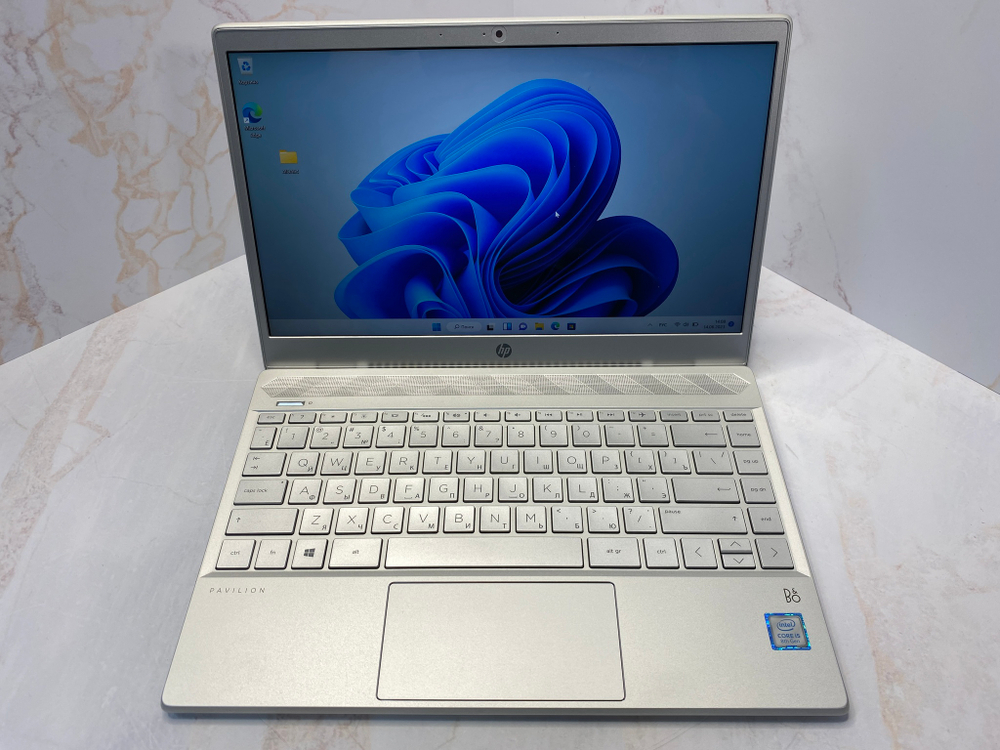 Ноутбук HP Pavilion 13-an0075ur (5WA89EA) 13.3"/Intel Core i5 8265U/RAM 8 GB/SSD 256 GB/Intel UHD Graphics 620/1920*1080/IPS/Windows 11/Подсветка кл-ры: LED/серебристый. Состояние: B1