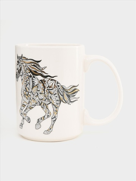 Кружка 500мл, Лошадь ANLAF1-M350-0506-B