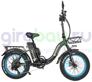 Электровелосипед Syccyba F11 Pro 2025 года (48V/15Ah) - Синий обод фото №9