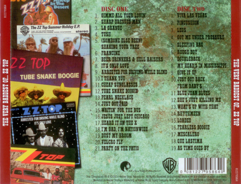 ZZ Top / The Very Baddest Of ... (2CD)