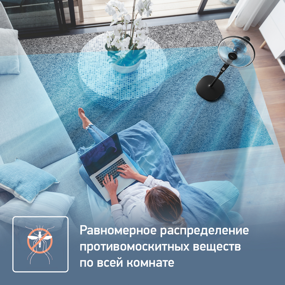 Напольный вентилятор Tefal Essential + VF4420F2