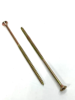 Саморез жёлтый универсальный 5х120 100 шт.