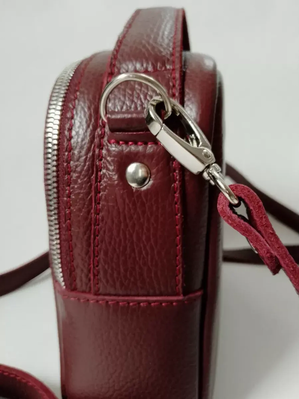 Сумка женская через плечо кросс боди натуральная кожа летняя