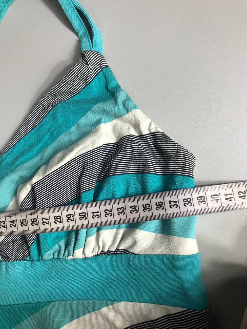 Сарафан Ostin в полоску, маркировка L, визуально 48 размер