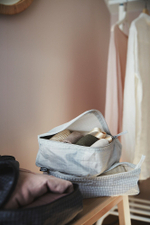 Комплект кофров для вещей IKEA RENSARE (РЕНСАРЕ), Разноцветный, 3 шт