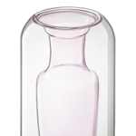 Ваза muse, 25 см, нежно-розовая