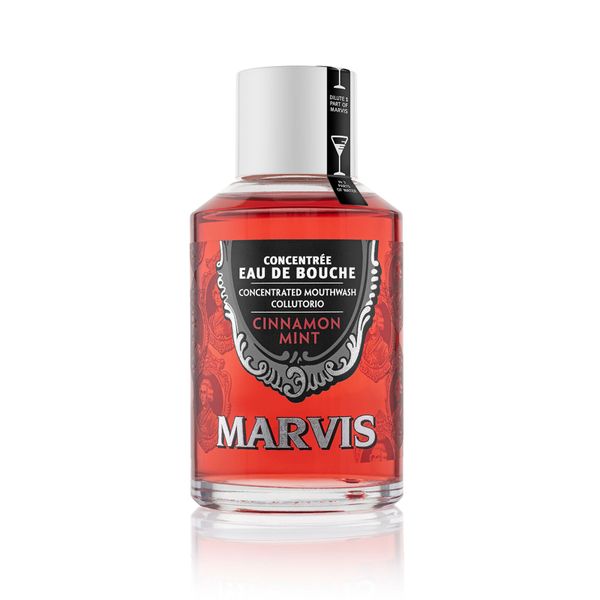 Marvis Cinnamon Mint Concentrated Mouthwash 120мл - Ополаскиватель - концентрат для полости рта 