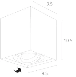 Точечный накладной светильник Arte Lamp