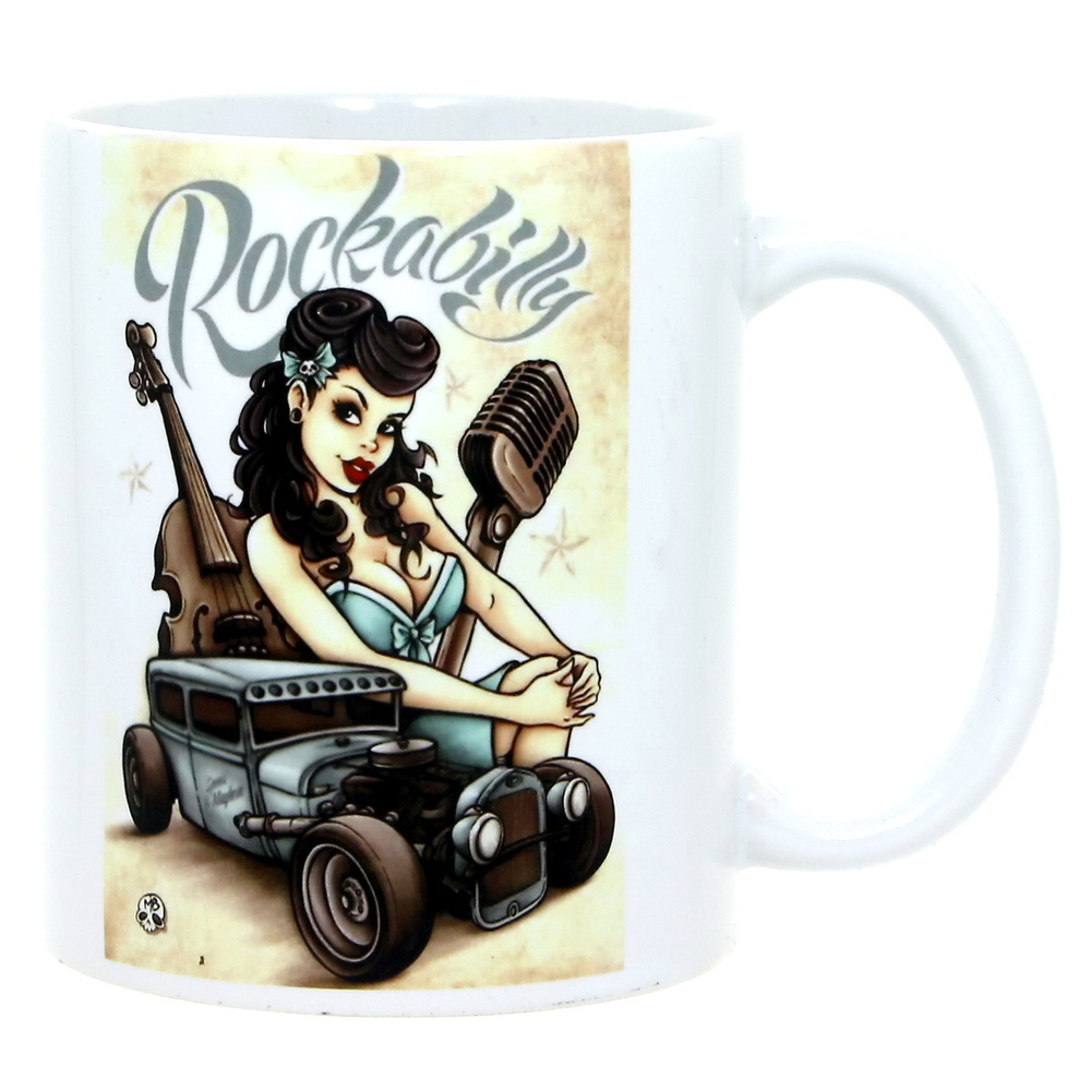 Кружка керамическая Rockabilly