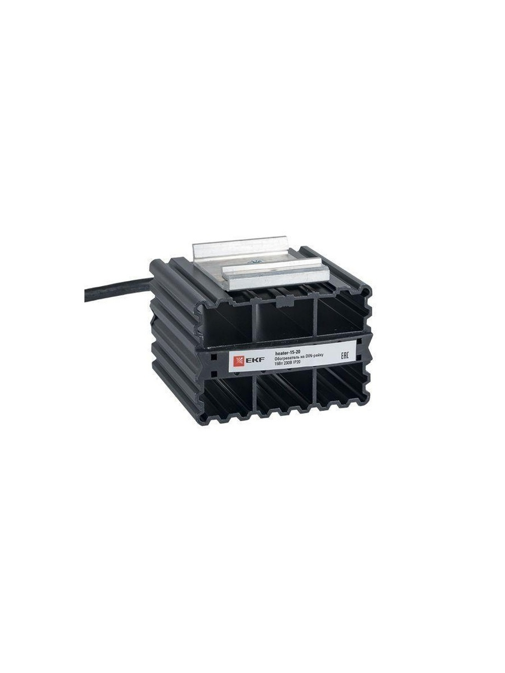 Обогреватель на DIN-рейку 30Вт 230В IP20 PROxima EKF heater-30-20