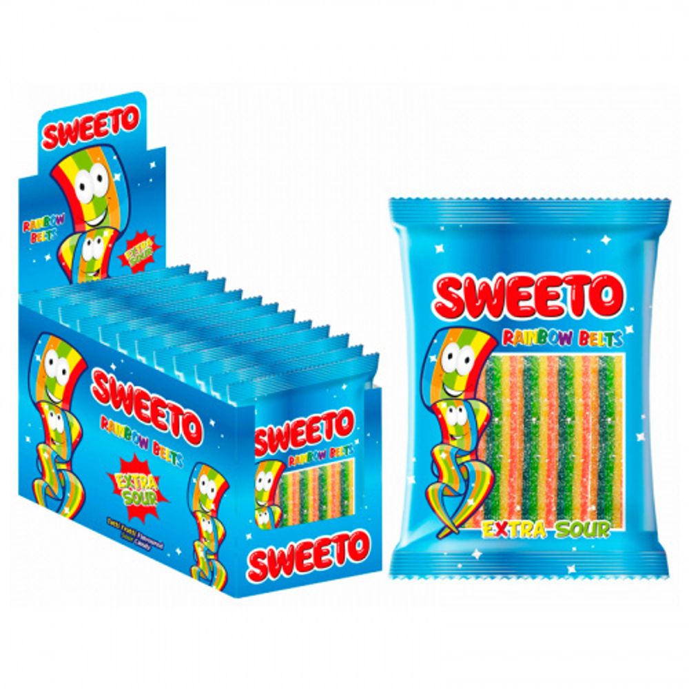 Мармелад Sweeto Belt Rainbow 80г