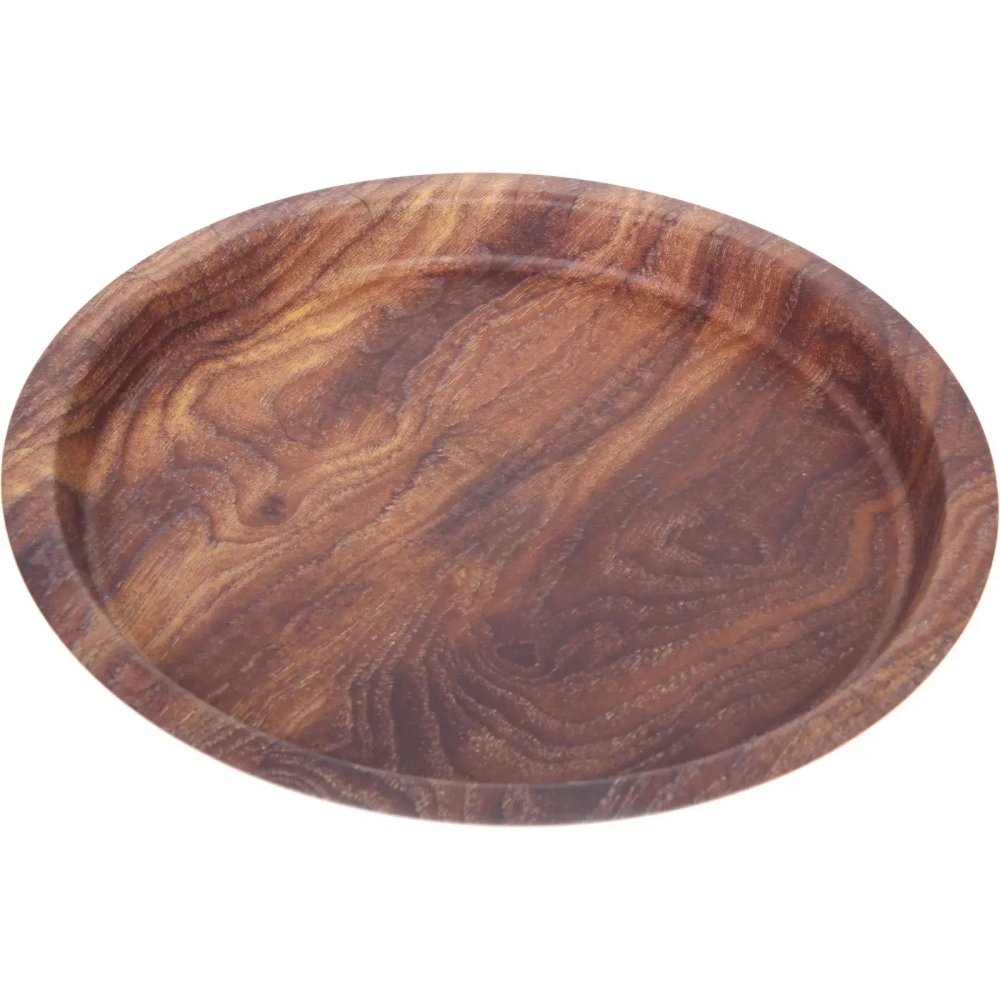 Поднос пластиковый «WOOD» 32,5*2,5см