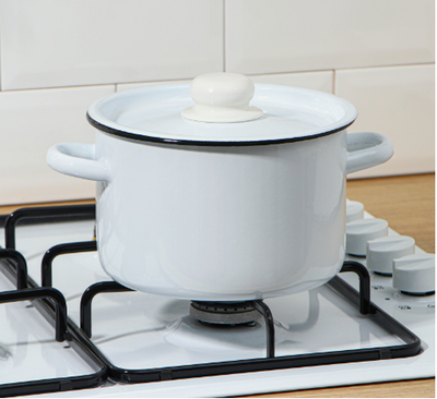 Кастрюля эмалированная, 2,9 л, d=20 см, цилиндрическая